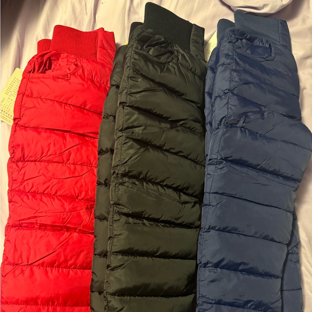 Winter Pants Cotton Padded Thick Warm
